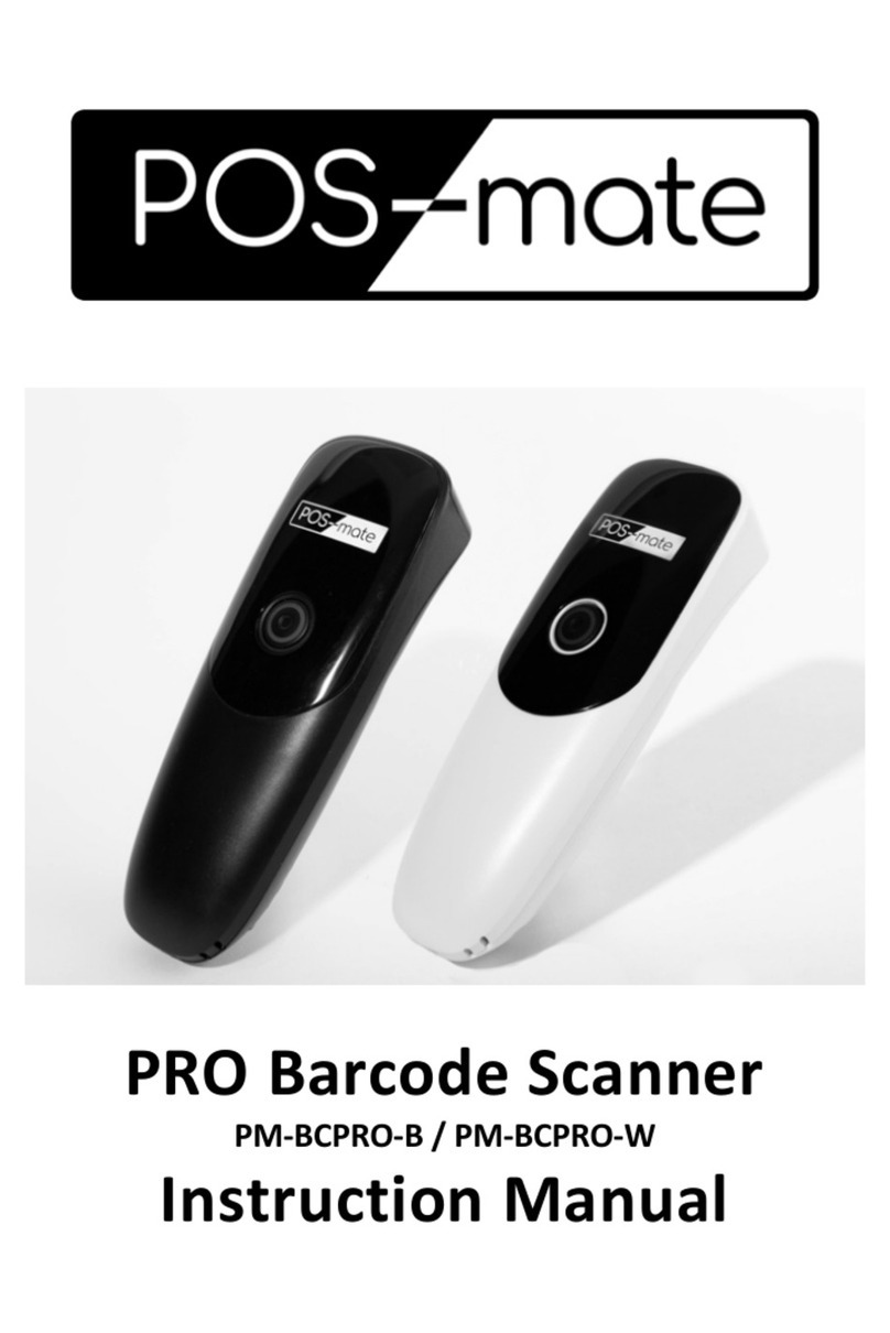 POS-Mate PM-BCPRO-B Manual de usuario
