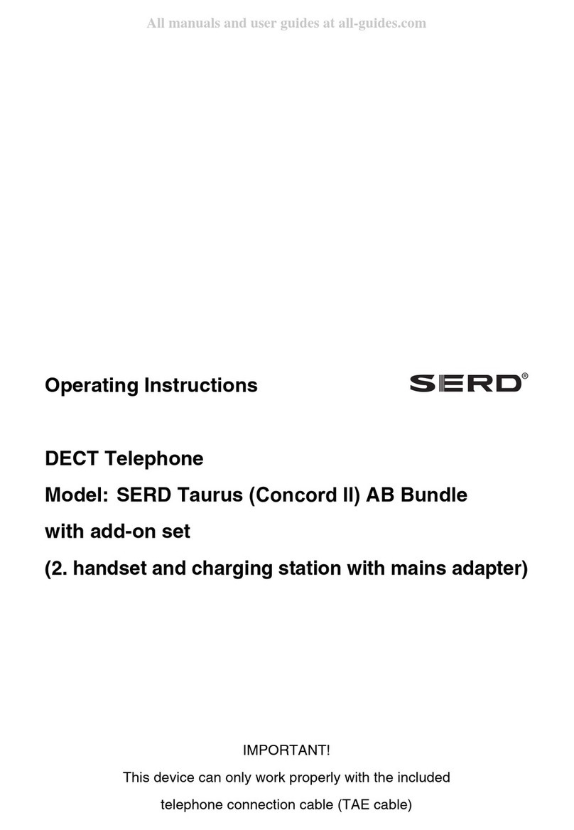 SERD Taurus Manual de usuario