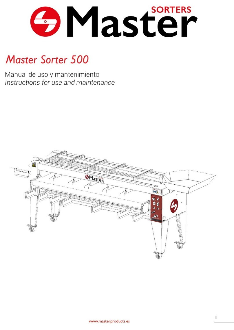Master Sorter 500 Hoja de especificaciones Master Sorter 500 Hoja de especificaciones