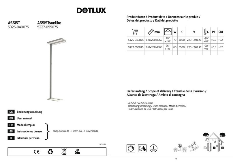 DOTLUX ASSIST Manual de usuario