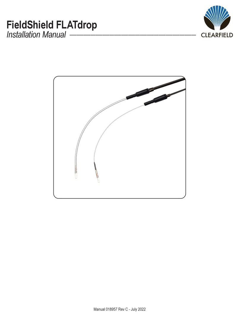 Clearfield FieldShield FLATdrop Manual de usuario