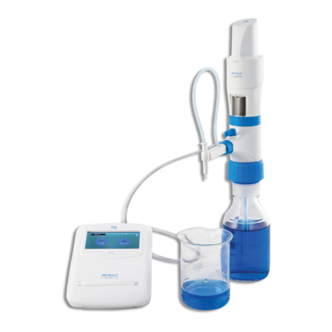 MICROLIT E-BURETTE Manual de usuario