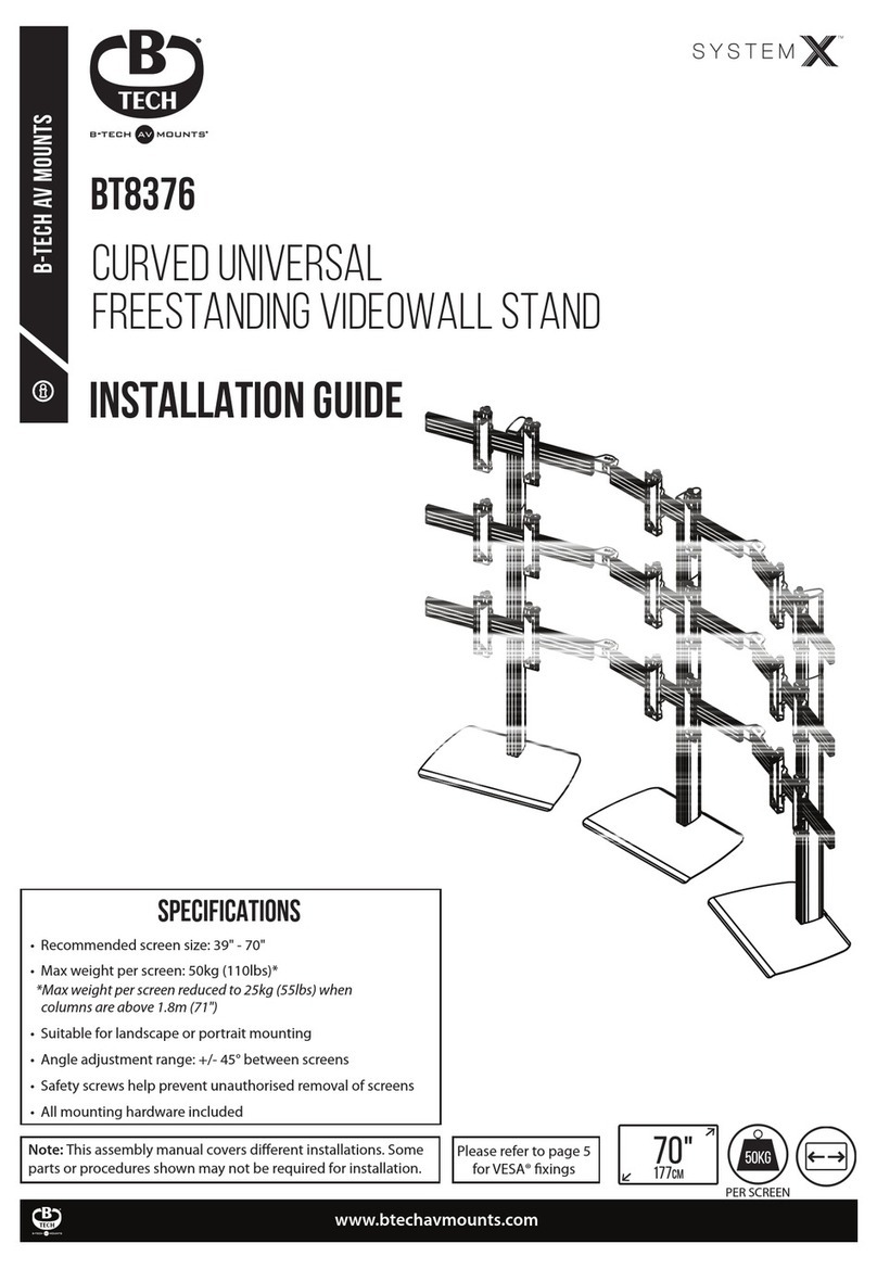 B-Tech SYSTEM X BT8376 Manual de usuario
