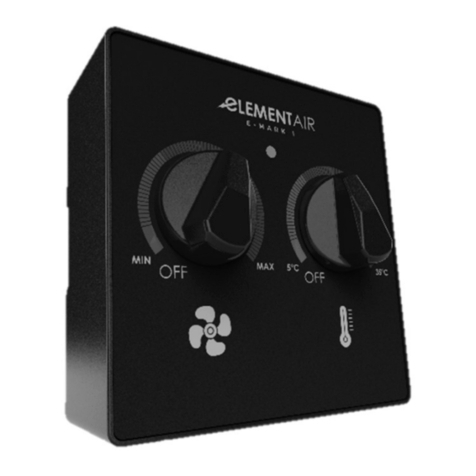 Xvent ELEMENTAIR E - MARK I Guía de instalación