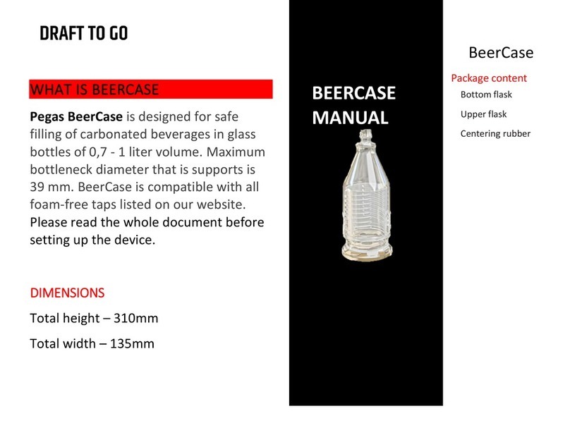 PEGAS BeerCase Manual de usuario PEGAS BeerCase Manual de usuario