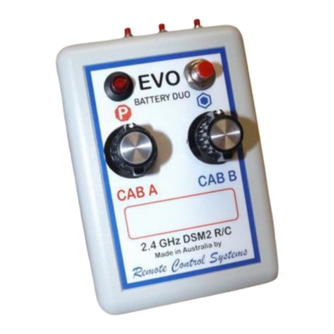 Remote Control Systems EVO-DUPLEX+ Manual de usuario