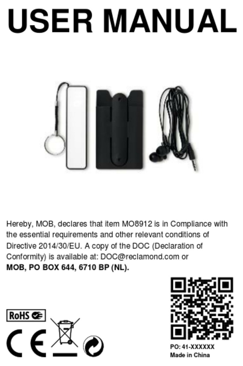MOB MO8912 Manual de usuario