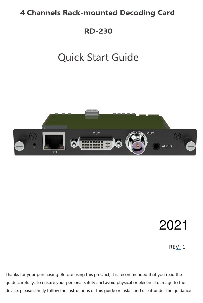 Adcom RD-230 Manual de usuario