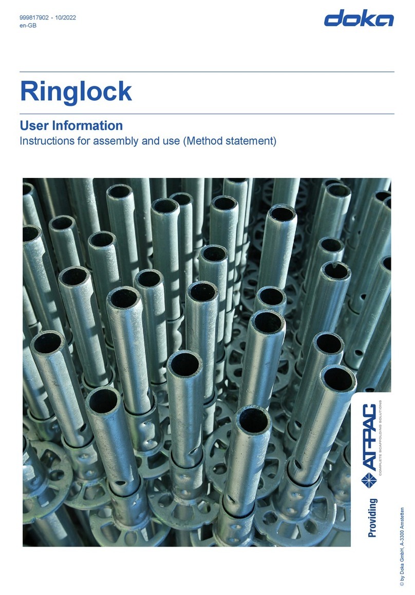Doka Ringlock Manual del operador
