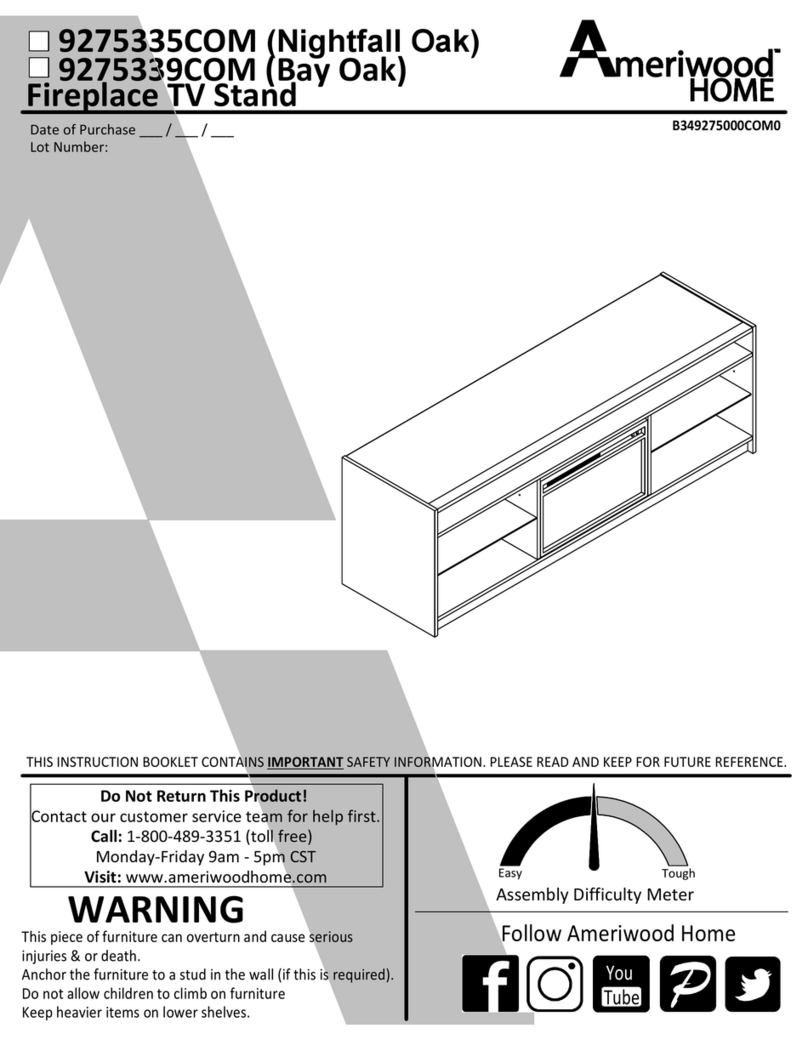 Ameriwood HOME 9275335COM Manual de usuario