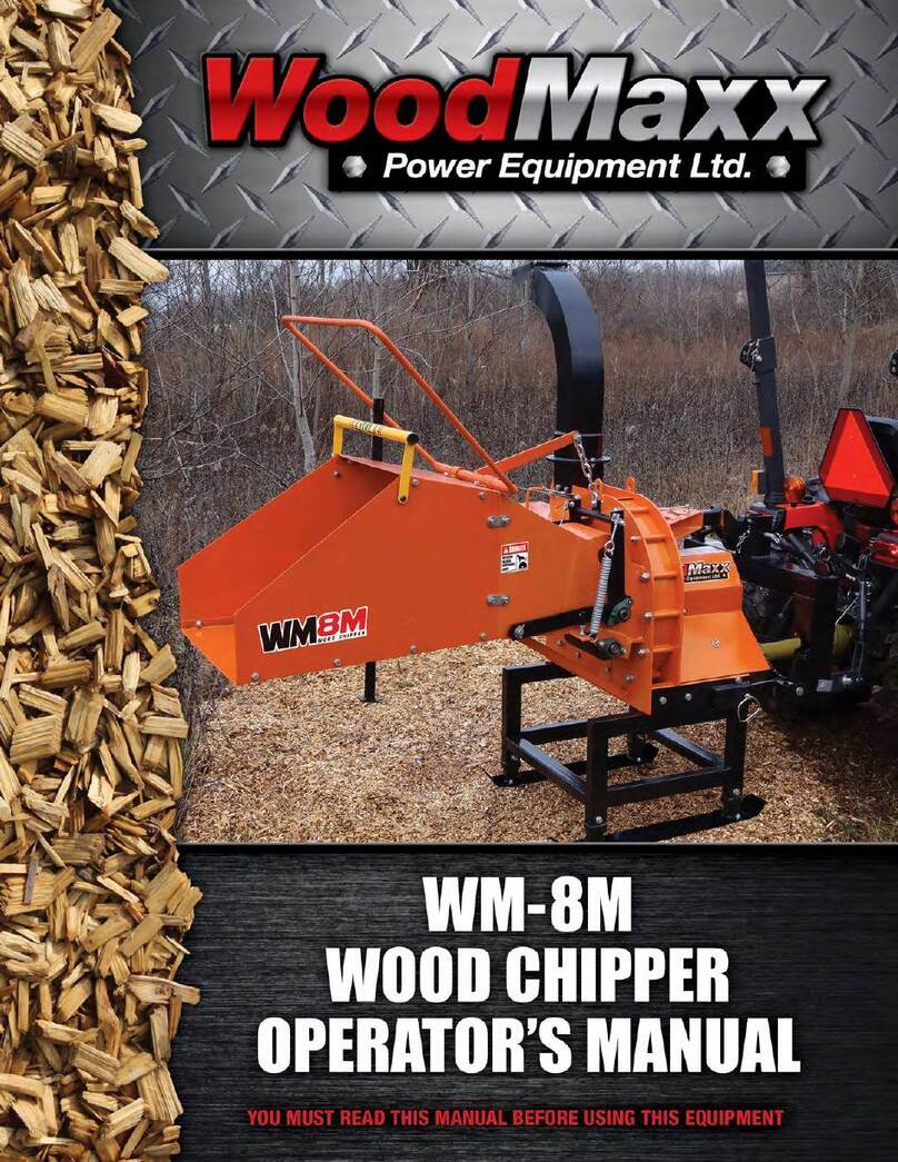 WoodMaxx WM-8M Manual de usuario