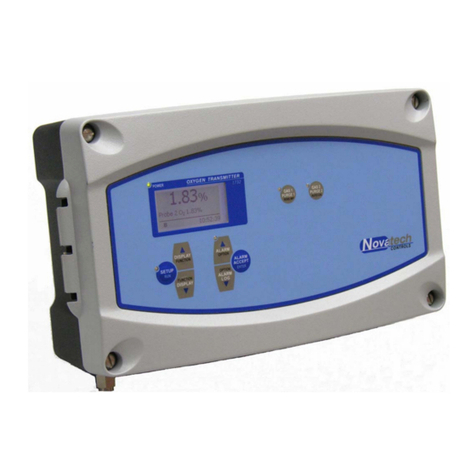 Novatech CONTROLS 1734 Manual de usuario