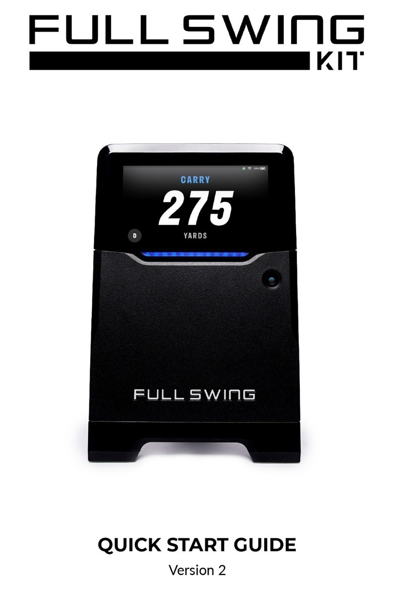 Full Swing KIT Manual de usuario