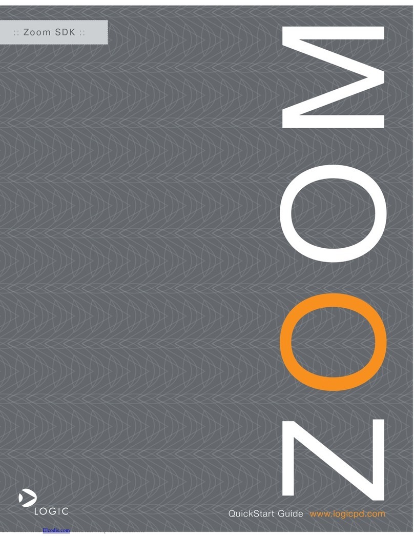 Logic ZOOM SDK Manual de usuario Logic ZOOM SDK Manual de usuario