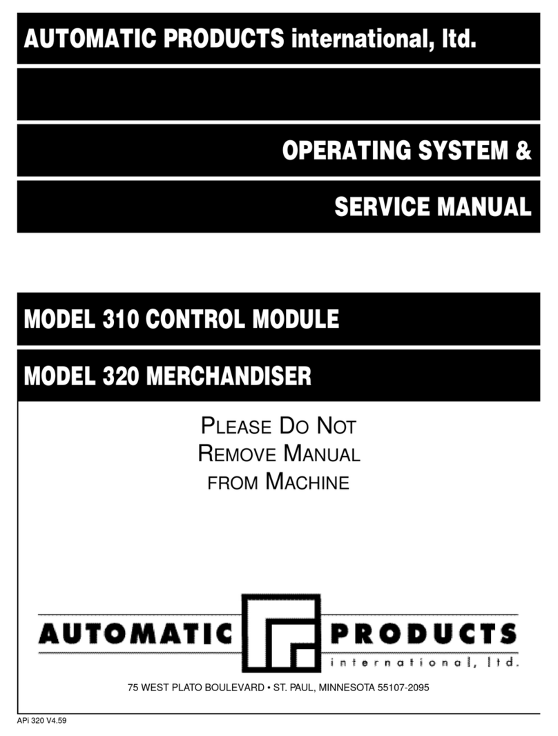Automatic Products 310 Manual de instrucciones y seguridad
