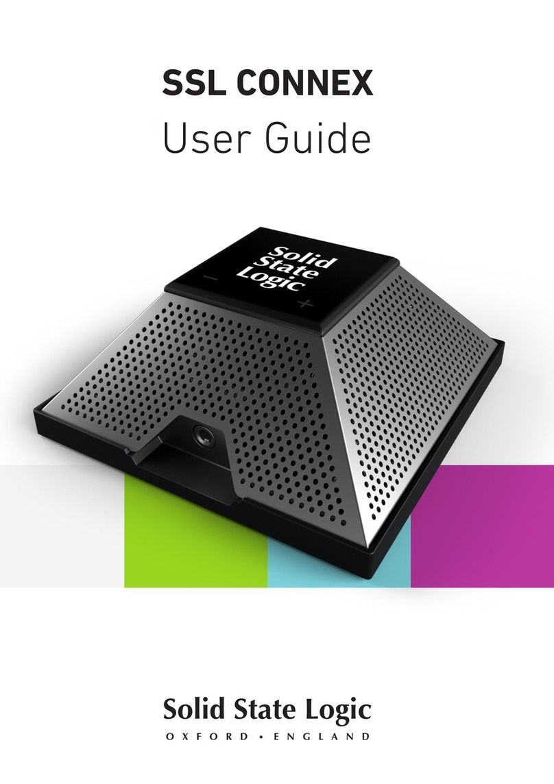 Solid State Logic CONNEX Manual de usuario