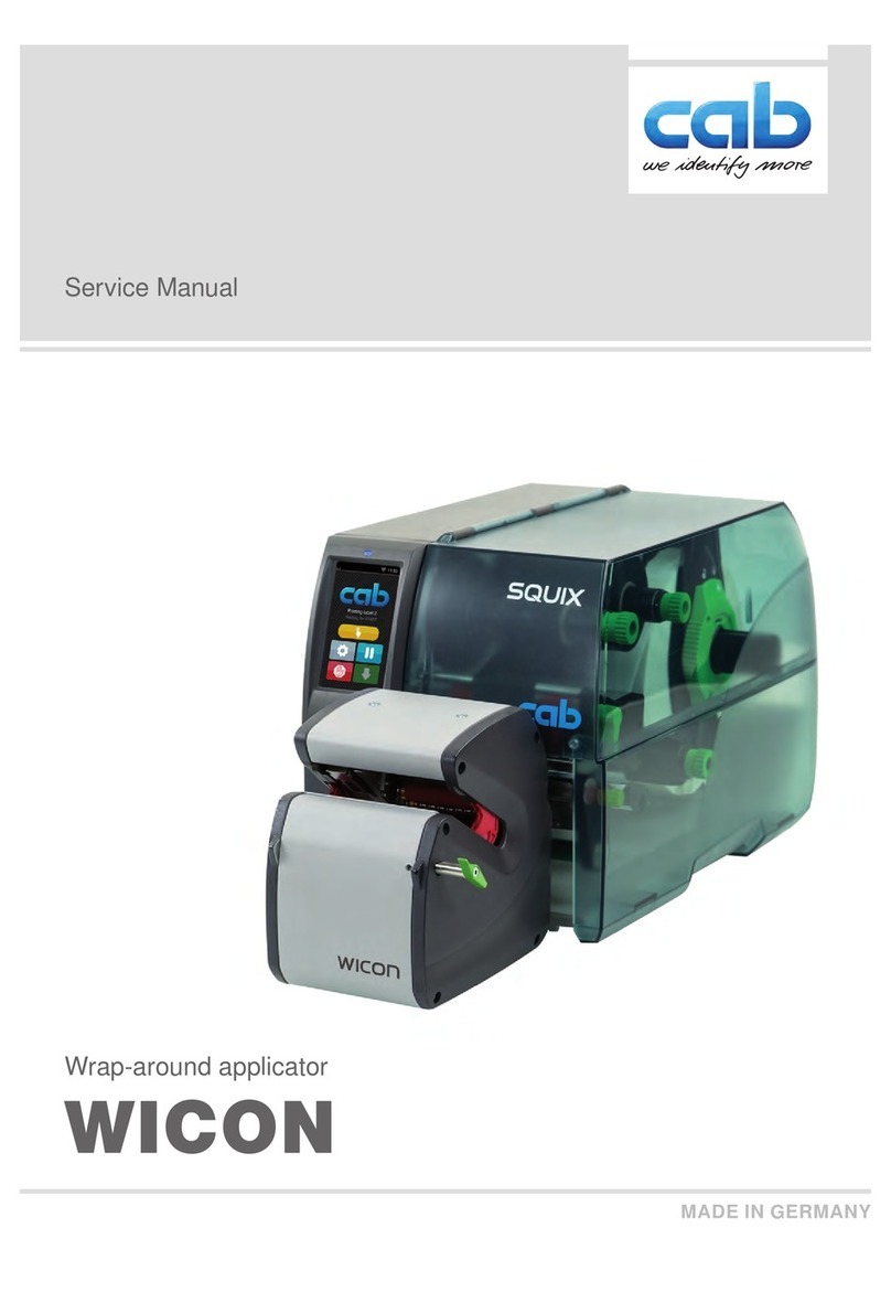 CAB WICON SQUIX Manual de usuario
