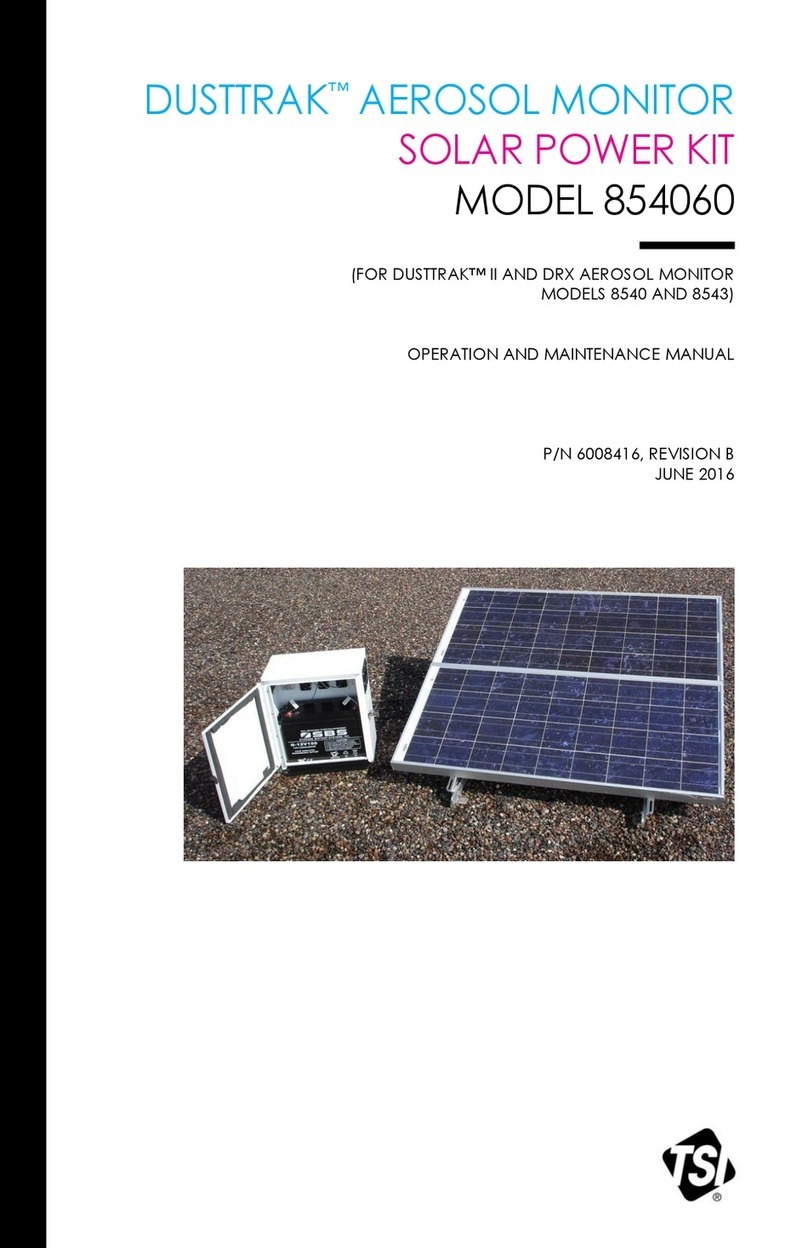 TSI Instruments DUSTTRAK 854060 Manual de usuario