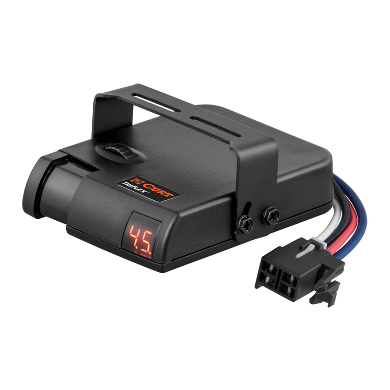 curt Triflex Brake Controller Manual de usuario curt Triflex Brake Controller Manual de usuario