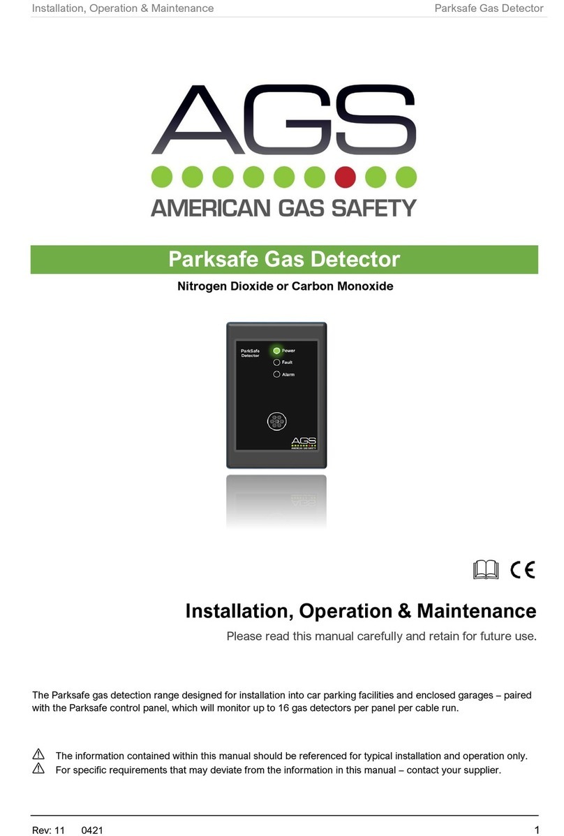 AGS Nitrogen Dioxide Manual del propietario