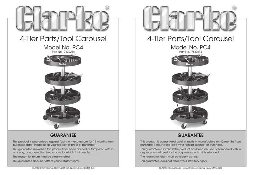 Clarke PC4 Manual de usuario