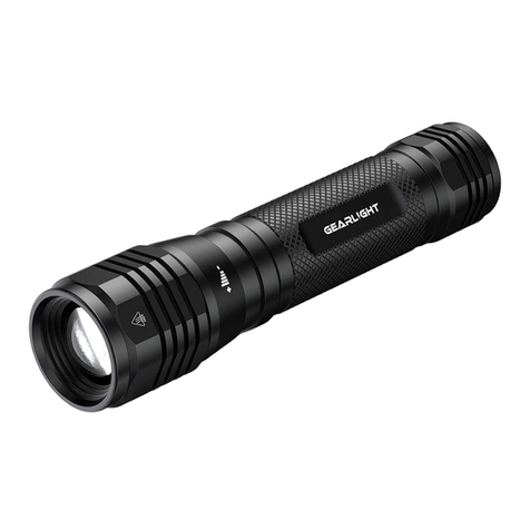Gear Light S2500 Manual de usuario Gear Light S2500 Manual de usuario