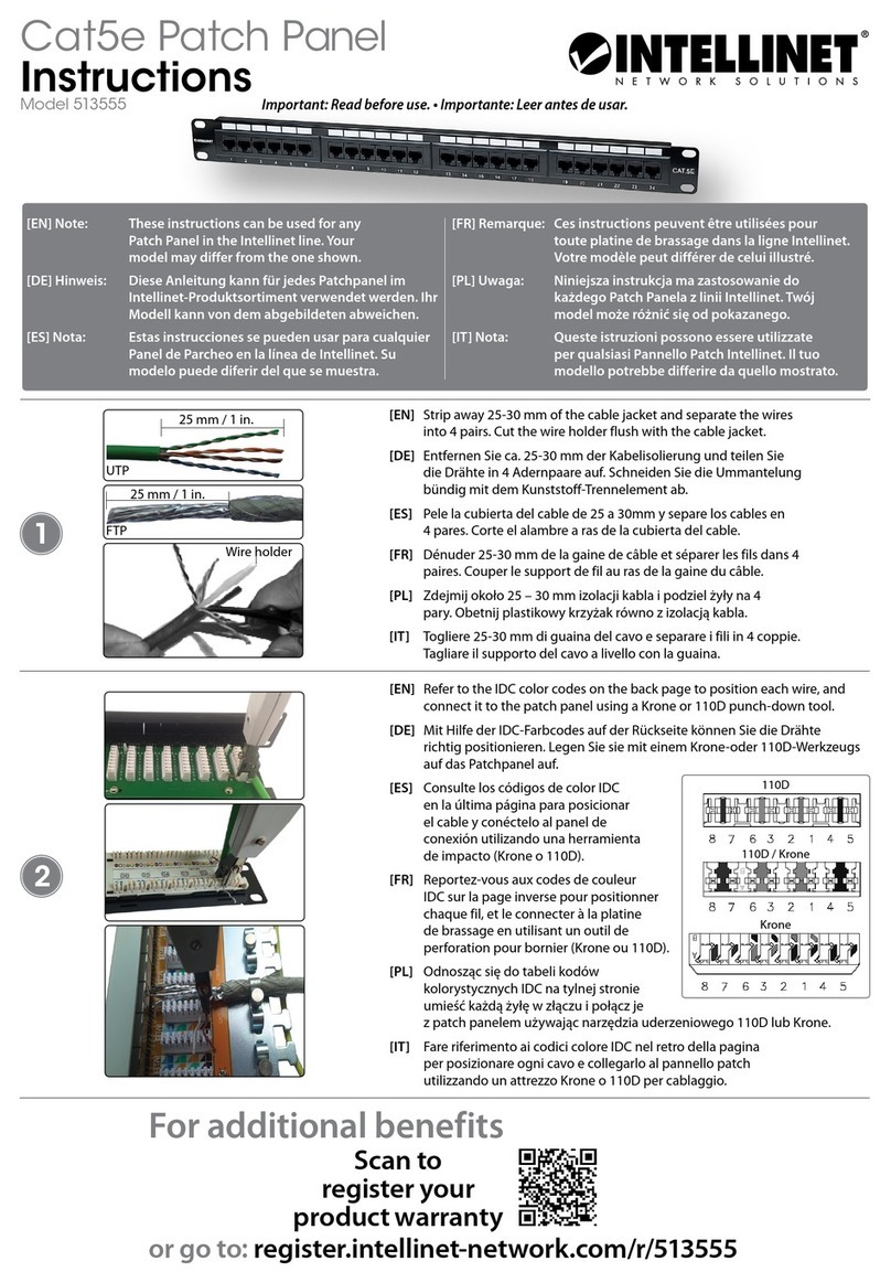 Intellinet 513555 Manual de usuario