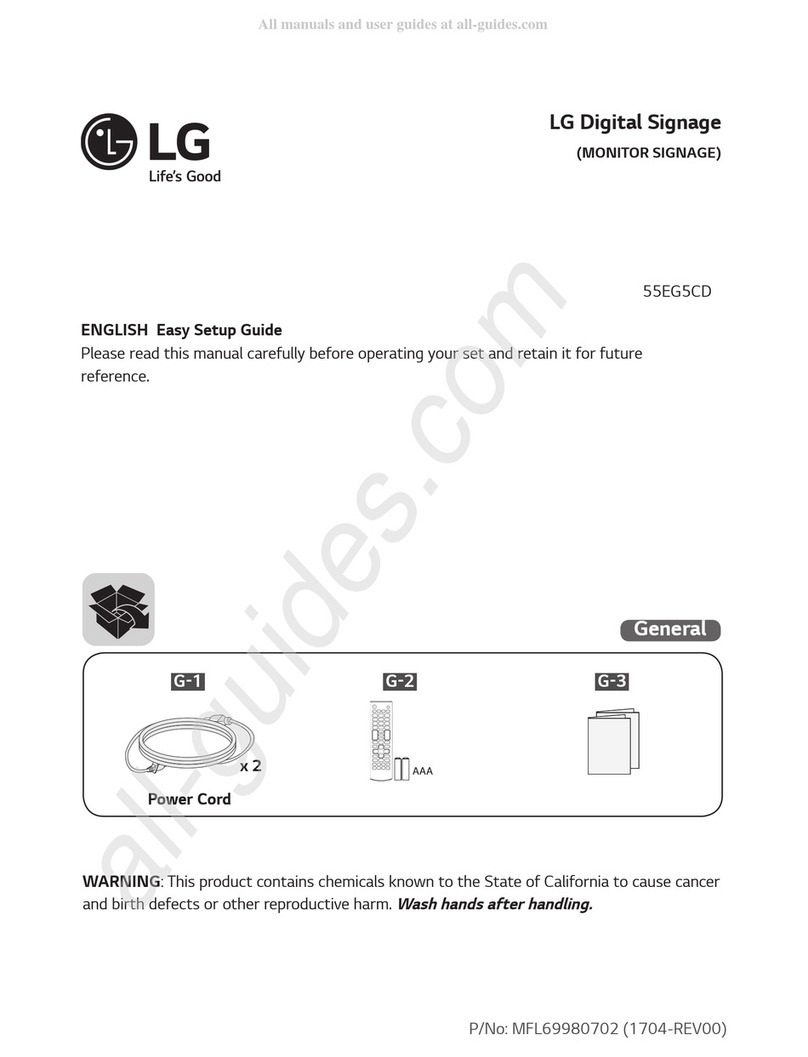 LG 55EG5CD Guía de inicio rápido LG 55EG5CD Guía de inicio rápido