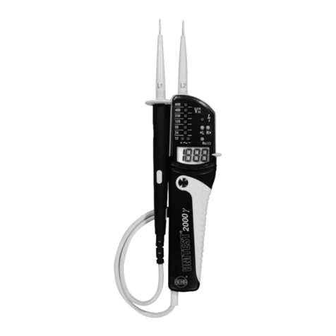 BEHA UNITEST 2000 alpha Manual de usuario BEHA UNITEST 2000 alpha Manual de usuario