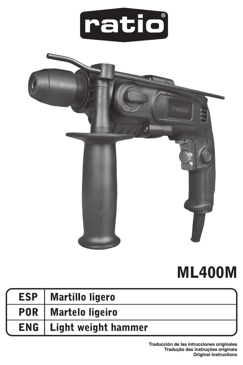 Ratio ML400M Manual de usuario