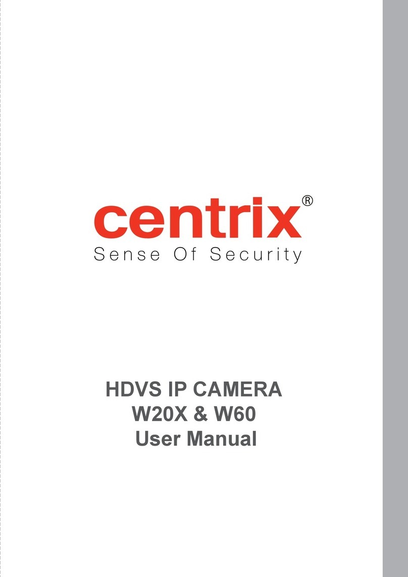 Centrix W20X Manual de usuario