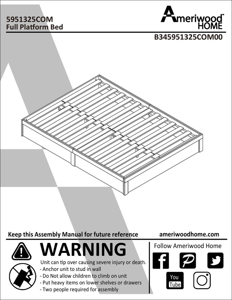 Ameriwood HOME B345951325COM00 Manual de usuario