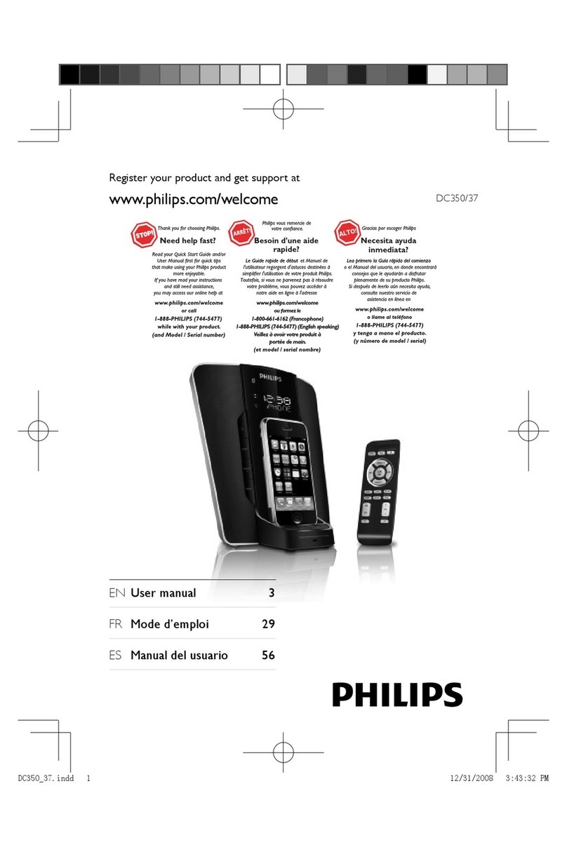 Philips DC350V37 Manual de usuario