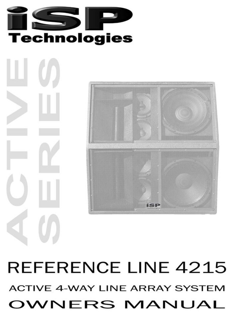 iSP Technologies ACTIVE Series Manual de usuario