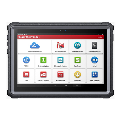 Launch X-431 PADII Manual de usuario