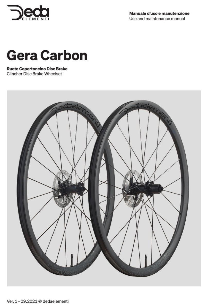 Deda Elementi Gera Carbon Manual de usuario Deda Elementi Gera Carbon Manual de usuario