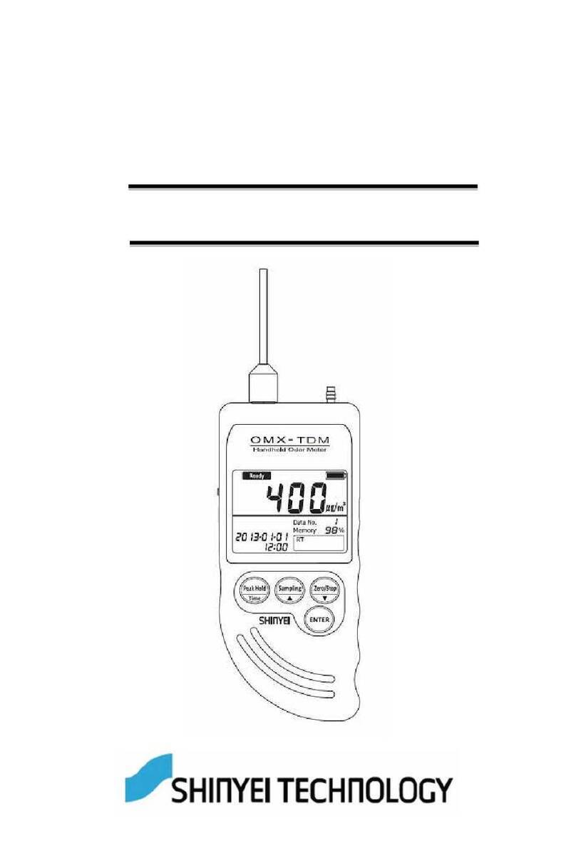 Shinyei Technology OMX-TDM Manual de usuario