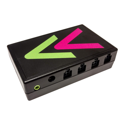Visual Vibes ViVi Music LED Controller Manual de usuario