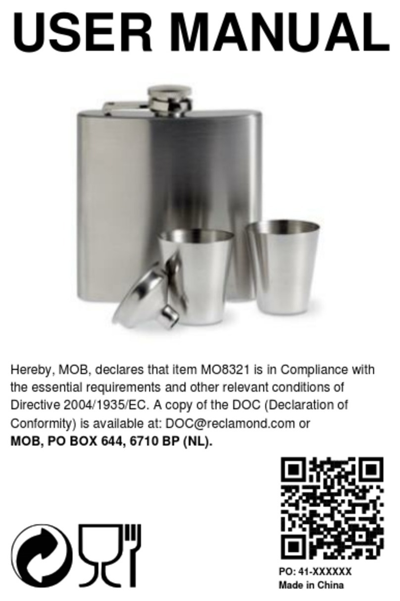 MOB MO8321 Manual de usuario MOB MO8321 Manual de usuario