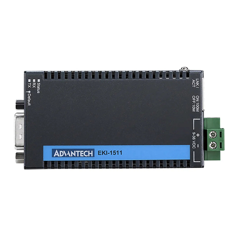 Advantech EKI-1511 Series Manual de usuario