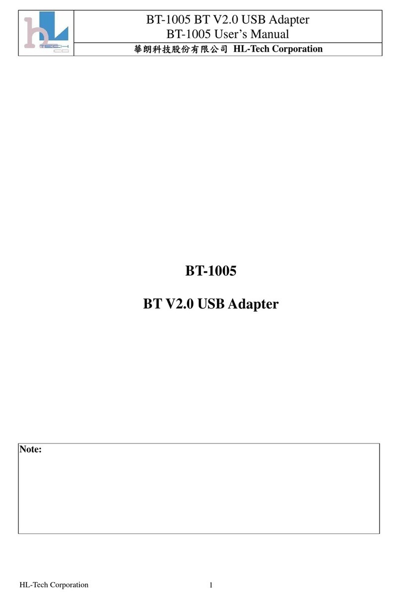 HL-Tech BT-1005 Manual de usuario HL-Tech BT-1005 Manual de usuario