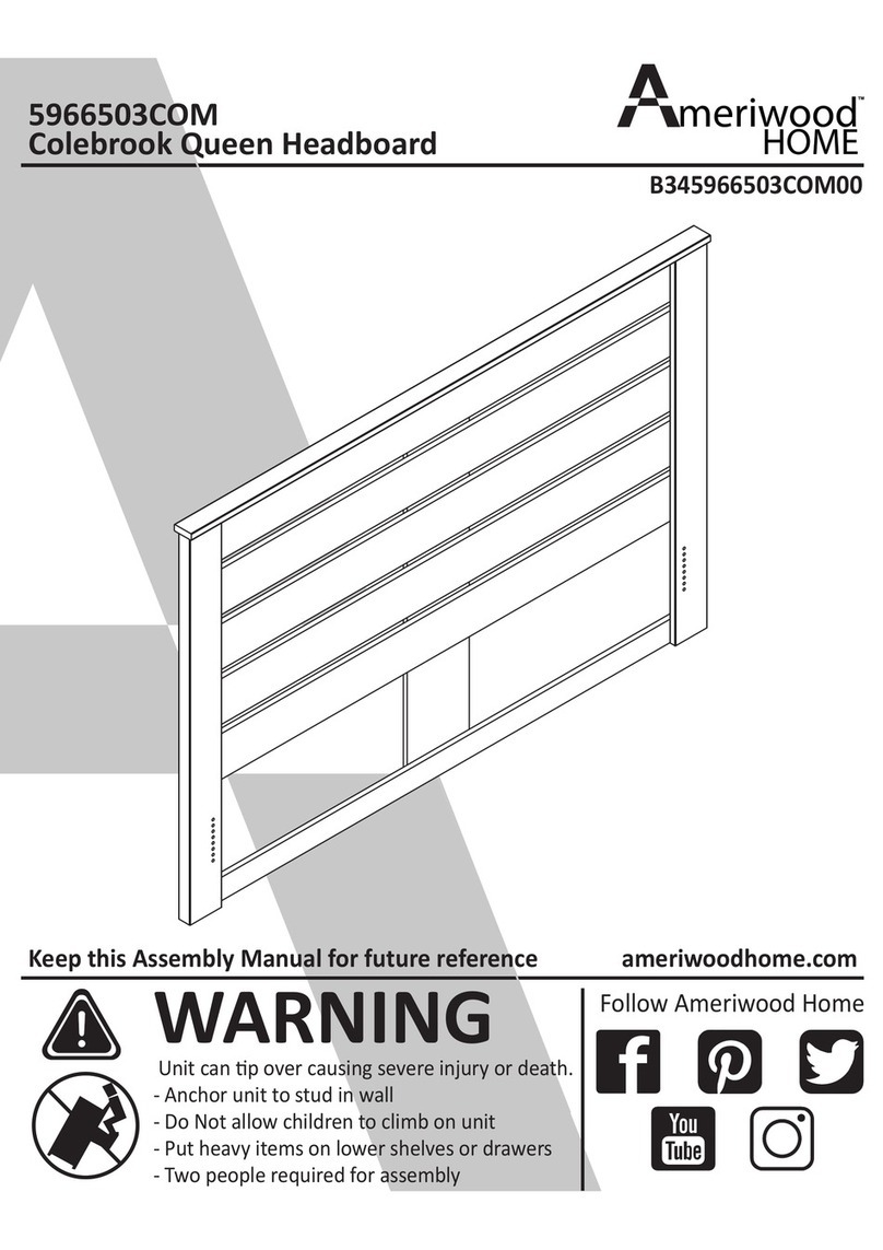 Ameriwood HOME Colebrook 5966503COM Manual de usuario