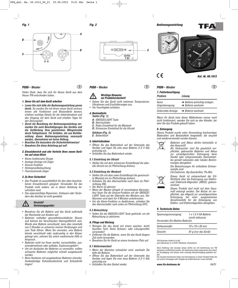 TFA PUSH 60.1013 Manual de usuario