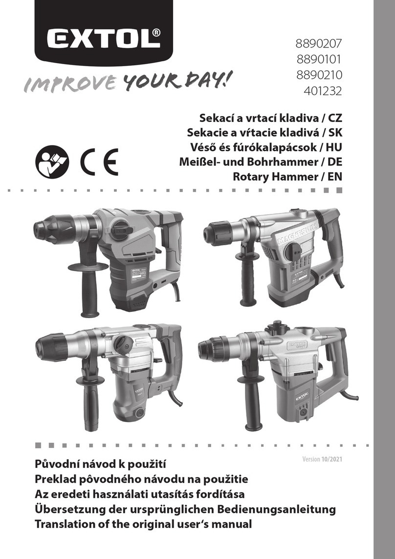 EXTOL 8890207 Instrucciones de instalación y funcionamiento