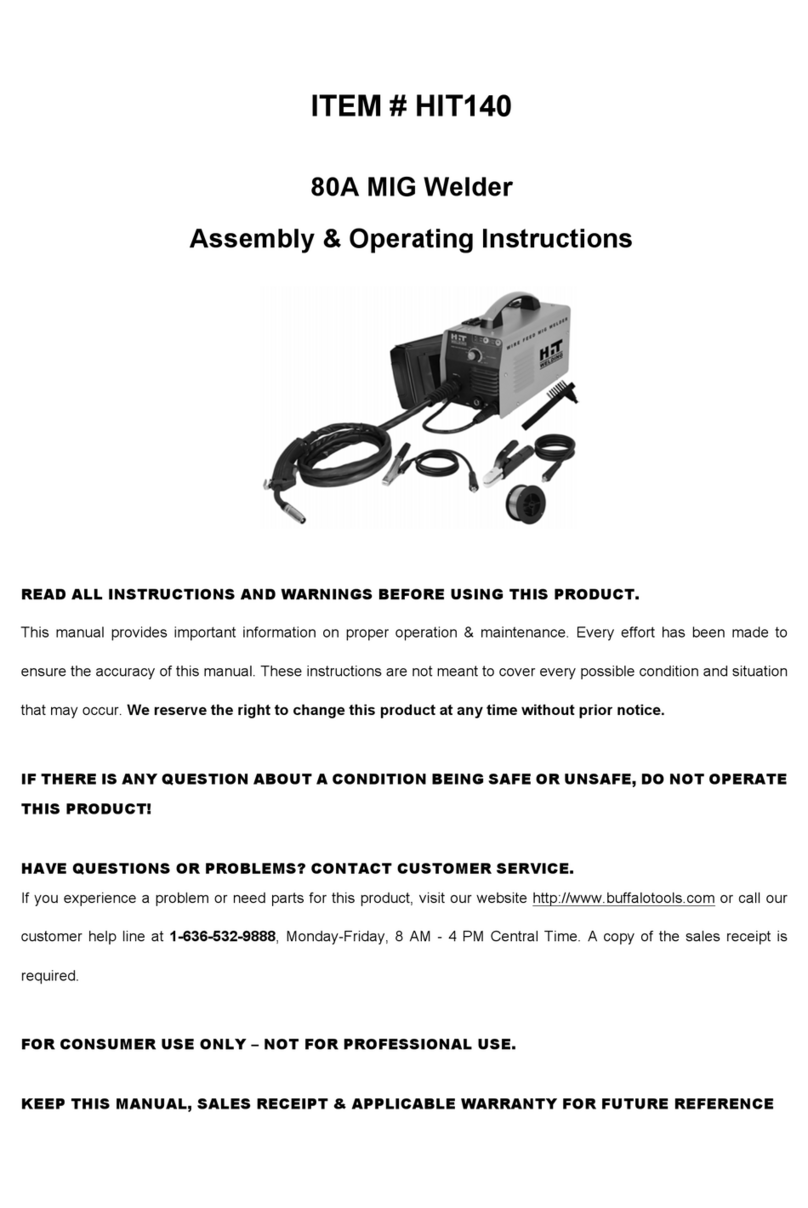 Buffalo Tools HIT140 Guía de referencia rápida