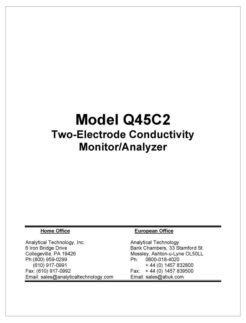Analytical Technology OL50LL Manual de usuario