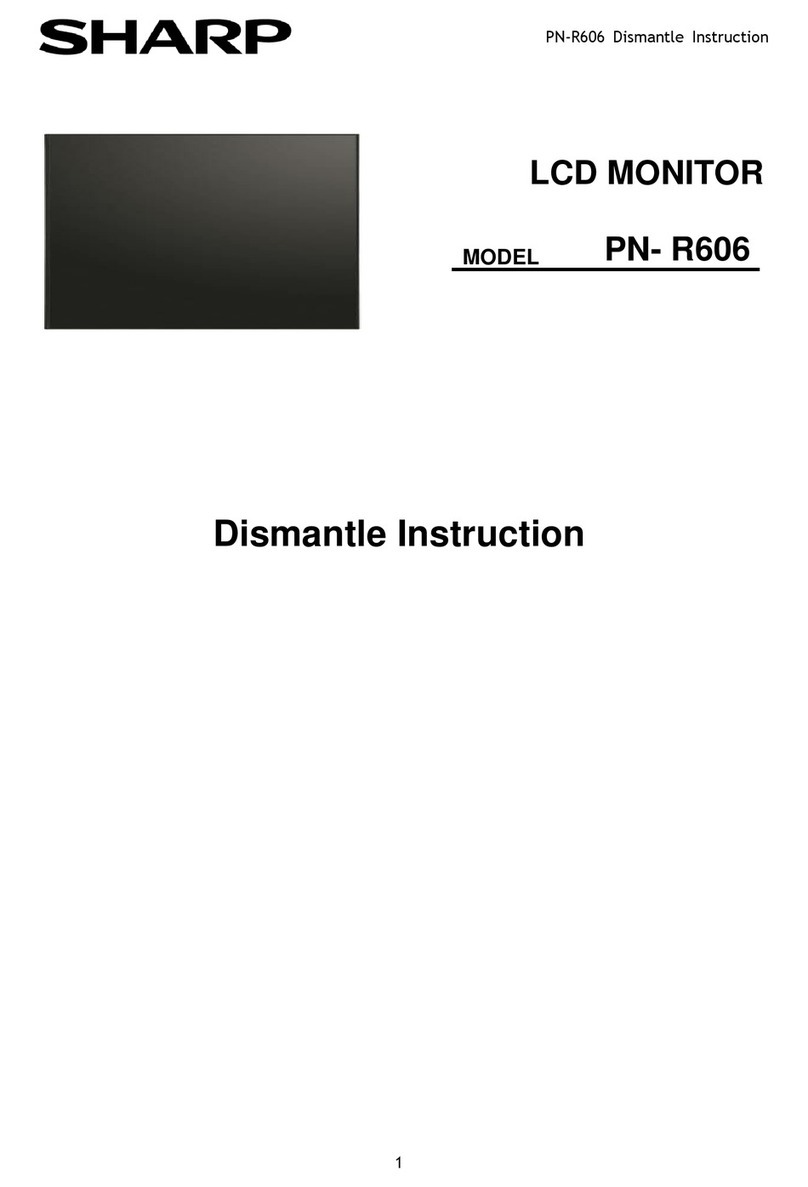 Sharp PN-R606 Manual de usuario