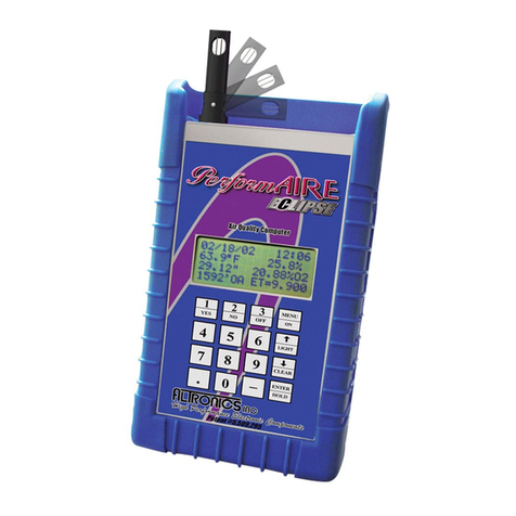 Altronics PerformAire Eclipse Manual de usuario