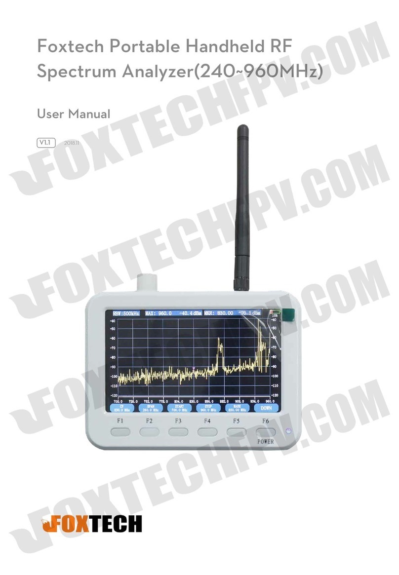 Foxtech S81108 Manual de usuario Foxtech S81108 Manual de usuario