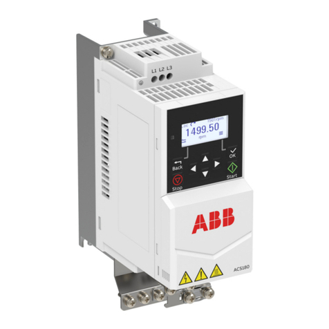 ABB ACS180 Manual de uso y cuidado